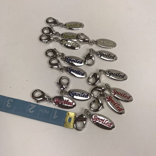 Lotto Ciondolo Pendente Viziato per Gioielli Clip Europei Chiusura Aragosta - Foto 7 di 7