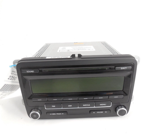 2012-2016 Volkswagen Beetle AM FM Radio CD Disc Player Receiver OEM - Picture 1 of 3