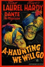 #57 A-Haunting We Will Go, Classic Vintage Movie Poster TRADING card