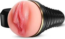 Realistic Pocket Pussy Masturbator Stroker Vagina Sex Toy Handsfree Male Cup Men