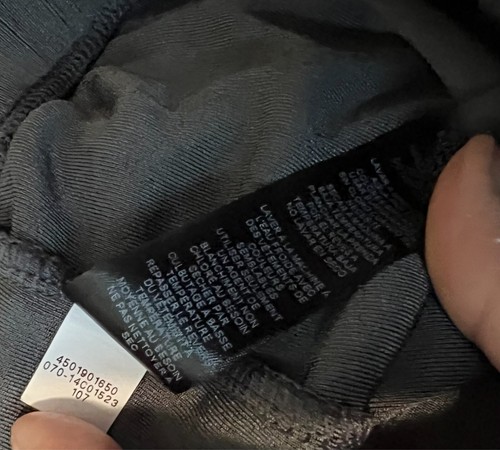 CHICO'S Travelers Straight Leg Pants Women's Size US M (1) Gray Slinky Knit - Imagen 10 de 11