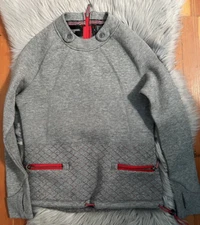 horseware platinum Small equestrian fleece zip top horse riding LS thumbholes