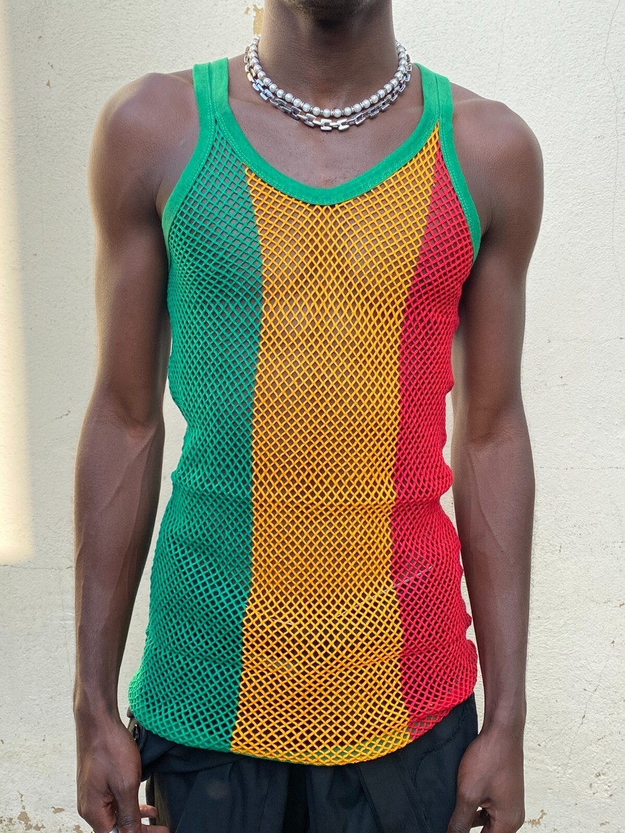 Debardeur Homme Coton CRAZY LIZARD Gilet De Musculation Classique Rasta String Gilet Gilet Costume Homme