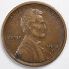 1915-S Lincoln Wheat Penny Cent Extremely Fine (XF)