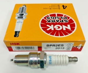 4-Pack NGK 2015 Solid Standard Spark Plug BPR2ES 4-Pack NGK 2015 Solid Standard Spark Plug BPR2ES