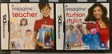 Imagine: Teacher & Imagine: Fashion Stylist (Nintendo DS) Complete Tested