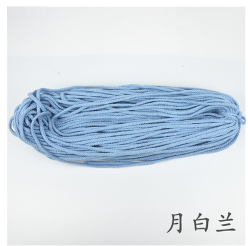 100yards 5mm Colorful Twisted Cord Cotton Rope Weaving String Thread  - Picture 28 of 28