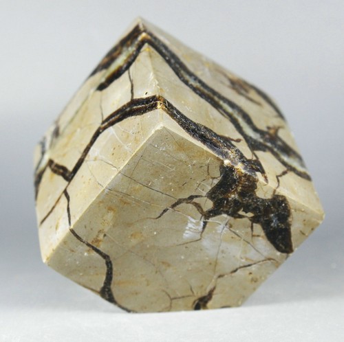 Polished DRAGON SEPTARIAN CUBE Polished Crystal Standup Display Reiki Stone 420g - Picture 2 of 11