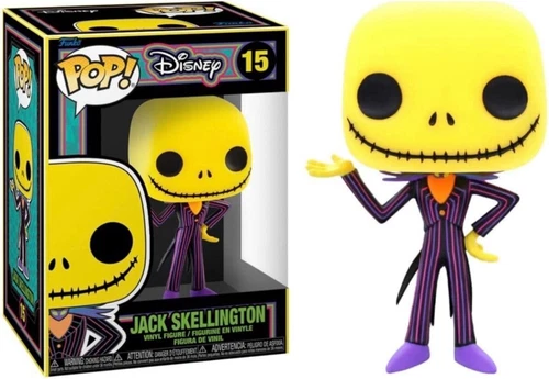 Funko Pop! Disney #15 JACK SKELLINGTON The Nightmare Before Christmas Blacklight