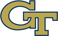 Georgia Tech Yellow Jackets Logo - Die Cut All Weather Vinyl Sticker/Decal NCAA