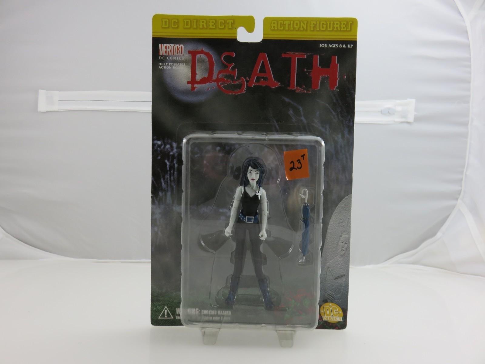 DEATH Action Figure greenigo DC Comics Direct NEW 1999 Neil Gaiman Sandman DEATH Action Figure greenigo DC Comics Direct NEW 1999 Neil Gaiman Sandman