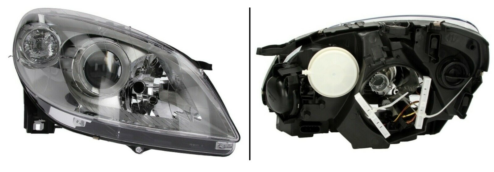 Phare avant droit H7 pneumatique pour trajets nocturnes sereins en Mercedes W245