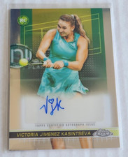 VICTORIA JIMENEZ KASINTSEVA - 2024 TOPPS CHROME TENNIS - AUTOGRAPH
