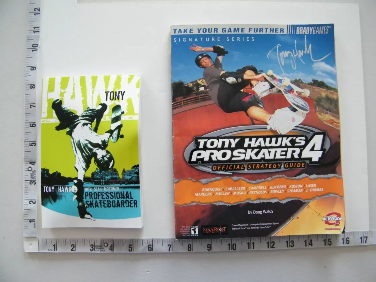 Tony Hawk's Pro Skater 4 by Doug Walsh 2002 Paperback Video Game