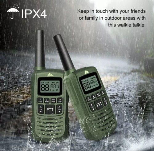 Ozark Trail Outdoor Walkie Talkies bis zu 16 Meilen Reichweite wasserdicht OZA19LT001 - Bild 6 von 9