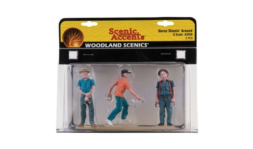 Woodland Scenics A2550 G Scale Horse Shoein' Around - Picture 3 of 5