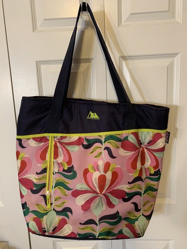 Artic Zone Pro Cooler Shoulder Bag By Artic Zone Pink Blue Floral - Picture 4 of 8