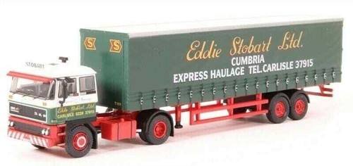 Altas Oxford JV9127 1/76 OO Eddie Stobart DAF 2800 Curtainside Gemma Lindsay - Picture 2 of 3