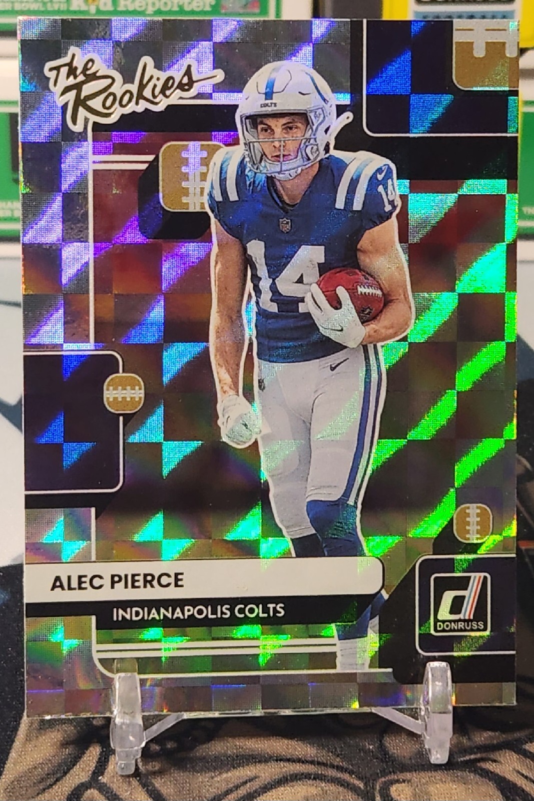 2022 Donruss Alec Pierce The Rookies #TR-21 Indianapolis Colts RC