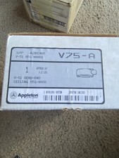 Appleton V75-A 3/4" Aluminum V-51 MTG Hoods (372)