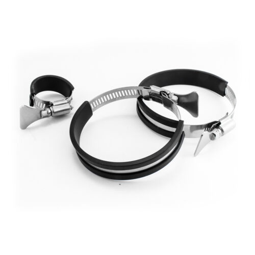 Rubber Lined Hose Clamps Jubilee type For Wiring Pipes Cables - Slotted/Phillips - Picture 22 of 27