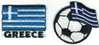 Soccer Football Greece Embroidery flag Patch