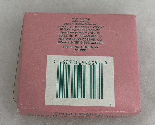 Vintage 1986 Precious Moments Wishing You A Yummy Christmas Ornament #222127 - Bild 3 von 5