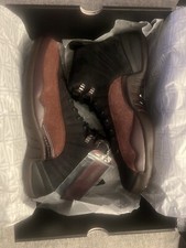 Air Jordan 12 Retro A Ma Maniere Black/Burgundy Men's Sz 11.5 (13 W) Brand New