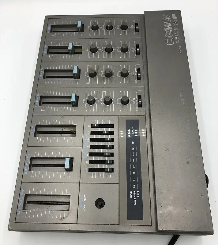 Yamaha MM30 Portable Mixer Works But missing knobs, slider