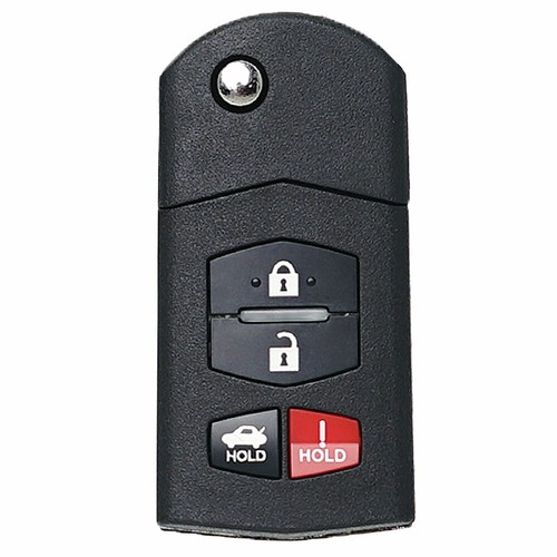 For 2010 2011 2012 2013 Mazda 3/2009-2013 Mazda 6 Keyless Flip Key Remote Fob - Picture 2 of 10