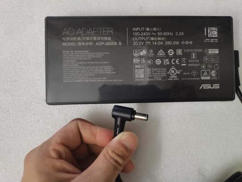 ø6.0 280W ADP-280EB B For ASUS ROG Strix G18(2025) G814FP RTX5070 20V14A Genuine - Afbeelding 4 van 7