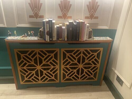 Floral Booker Decorative Screen Radiator Cabinet Laser Panel 2FTx4FT 3/6mm 0142 - Picture 13 of 13