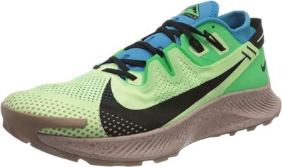 Nike Pegasus Trail 2 Barely Volt Mens Size 8 Athletic Shoes