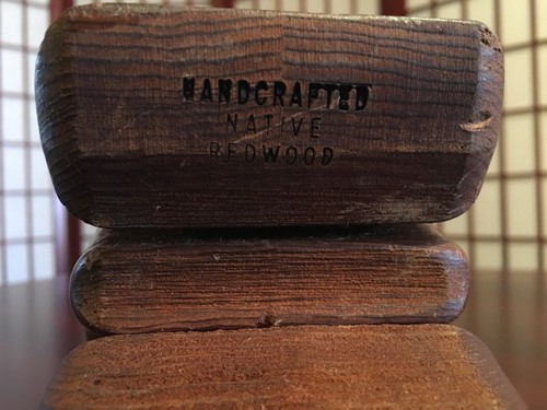 Baratija artesanal de madera roja nativa de dos piezas búho de madera búho caja tesoro sólida - Imagen 7 de 7
