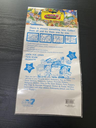 Pegatinas de colección coleccionables gemelas siete diseños de ángeles variados - Imagen 2 de 2
