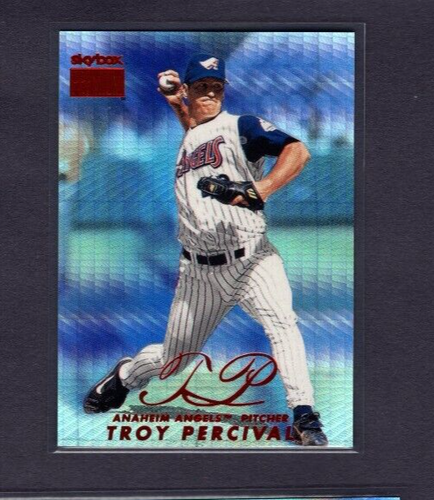 1999 SKYBOX PREMIUM STAR RUBIES PARALLEL #139 TROY PERCIVAL ANGEL SP LAST #50/50