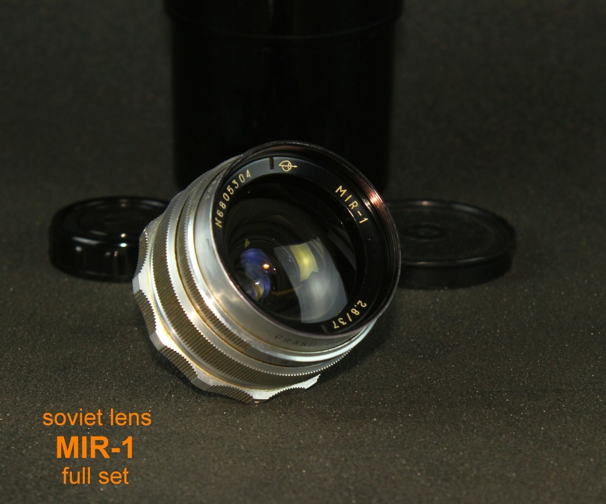MIR - 1 Lens 2,8/37 Copy Flektogon Mount M39 - M42 GRAND MIR - 1 Lens 2,8/37 Copy Flektogon Mount M39 - M42 GRAND