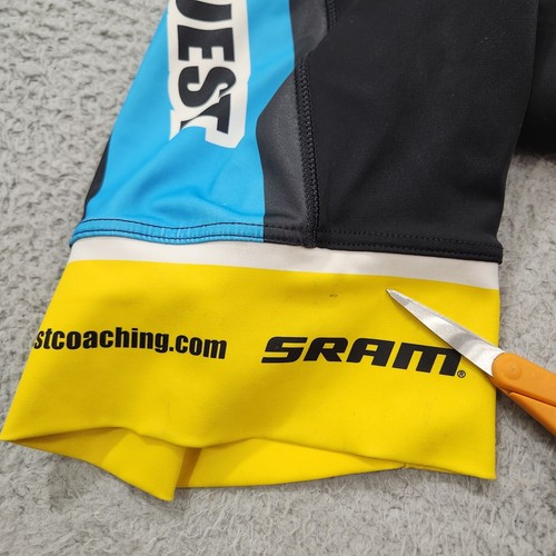 Capo Bib Cycling Adult XXL 2XL Black Blue Suit Padded Shorts Tank *SM Spots* - Picture 4 of 15