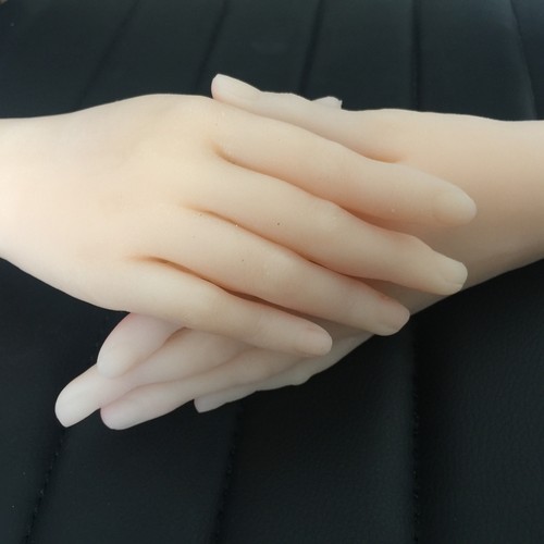 simulierte Handmodell Finger positioniert weibliche gefälschte Hand für Maniküre - Bild 6 von 7