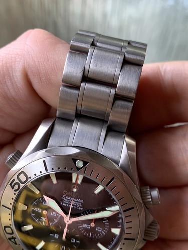 2003 Omega America's Cup Chronograph Mens Watch 2293.50.00 41,5mm - Picture 9 of 24