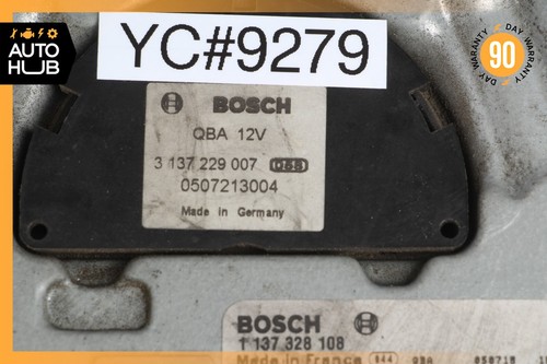 03-12 Mercedes W211 E55 AMG SL500 Engine Cooling Fan Motor Radiator BOSCH OEM - Picture 11 of 11