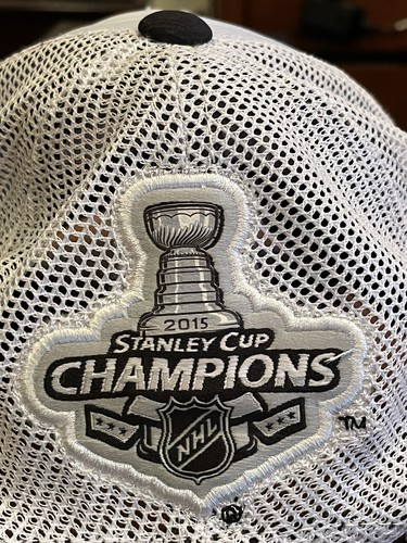 Chicago Blackhawks 2015 Stanley Cup Champions Reebok Face Off NHL Hat - Bild 9 von 11