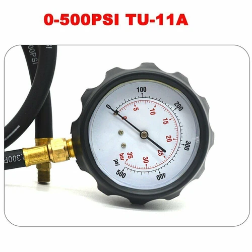 Öldruckprüfer 12tlg Öldrucktester Öldruckmesser Tester Manometer Werkzeug Prüfer - Bild 4 von 14