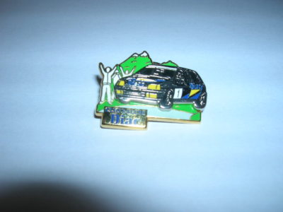Renault Clio Rallye Diac Pin Arthus Bertrand Neu Original Stilecht