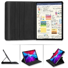 [Shock Proof] with 360° Swivel Stand Handle Grip for iPad Pro 12.9" 4th Gen 2020