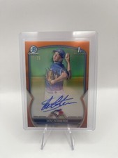 2023 Bowman Chrome Sem Robberse 1st Bowman Orange Refractor Auto 11/25 Blue Jays