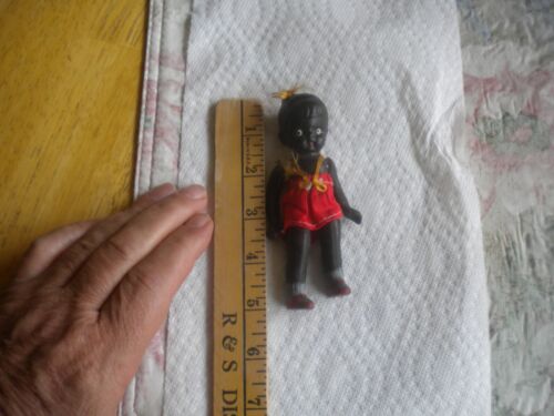 Muñeca bebé miniatura bisque antigua - Imagen 2 de 2