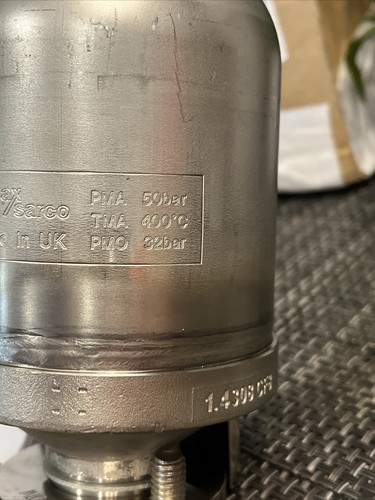 NEW- SPIRAX SARCO UFT32-14 SS Ball Float Steam Trap UFT3214 / 14 BAR 1465350/4 - Picture 6 of 8