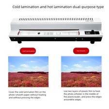 LK6-320 Photo Laminator  Roller Plastic Machine A4 A3 General Plastic Sealing