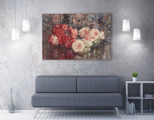 ROSES, MARGARET STODDART- FRAMED CANVAS WALL ARTWORK PICTURE PRINT - Picture 2 of 3